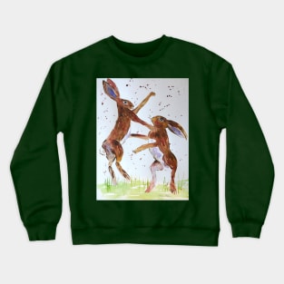 Hares Boxing Crewneck Sweatshirt